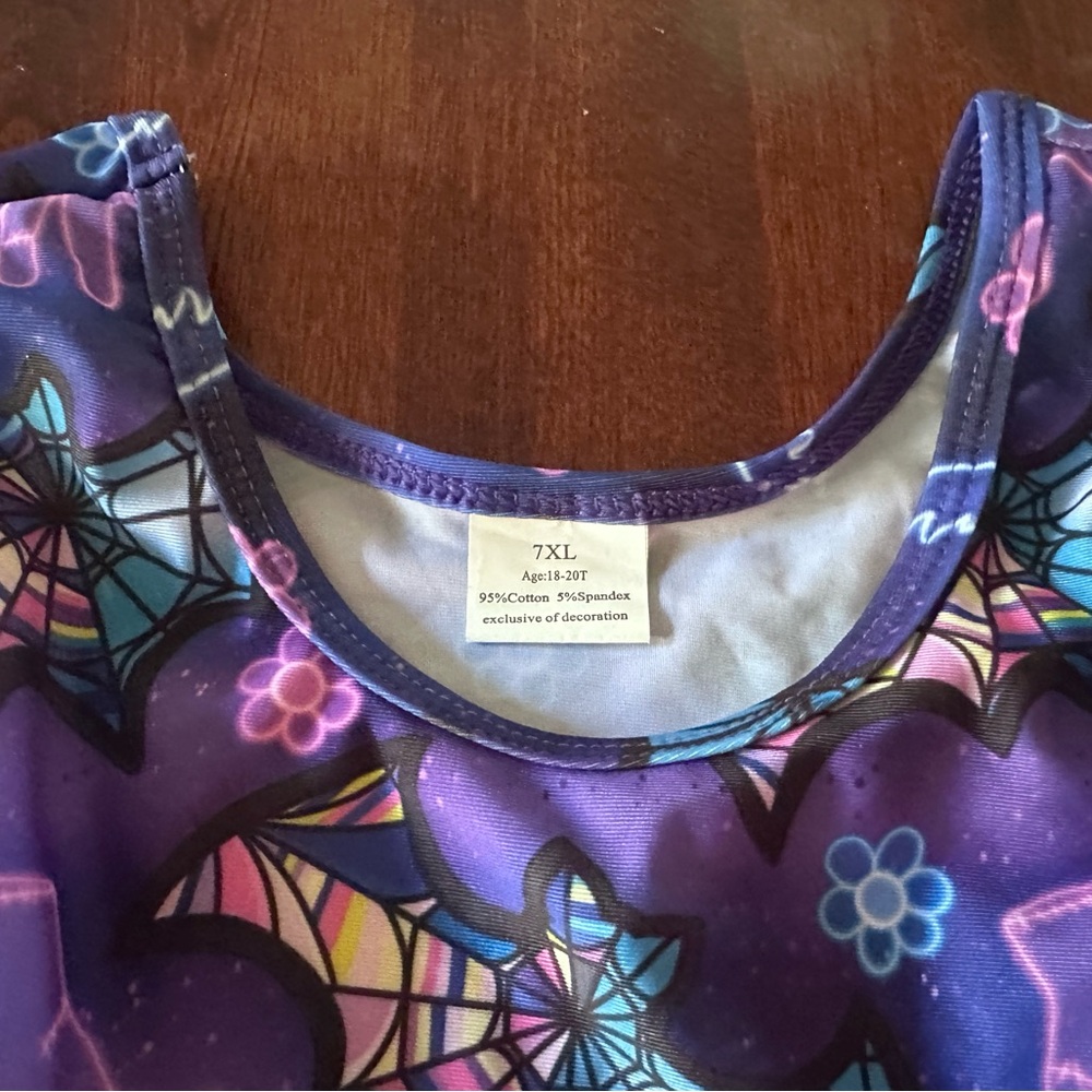 Boutique WEDNESDAY Girls 2pc Swimsuit 18/20 - Picture 4 of 6